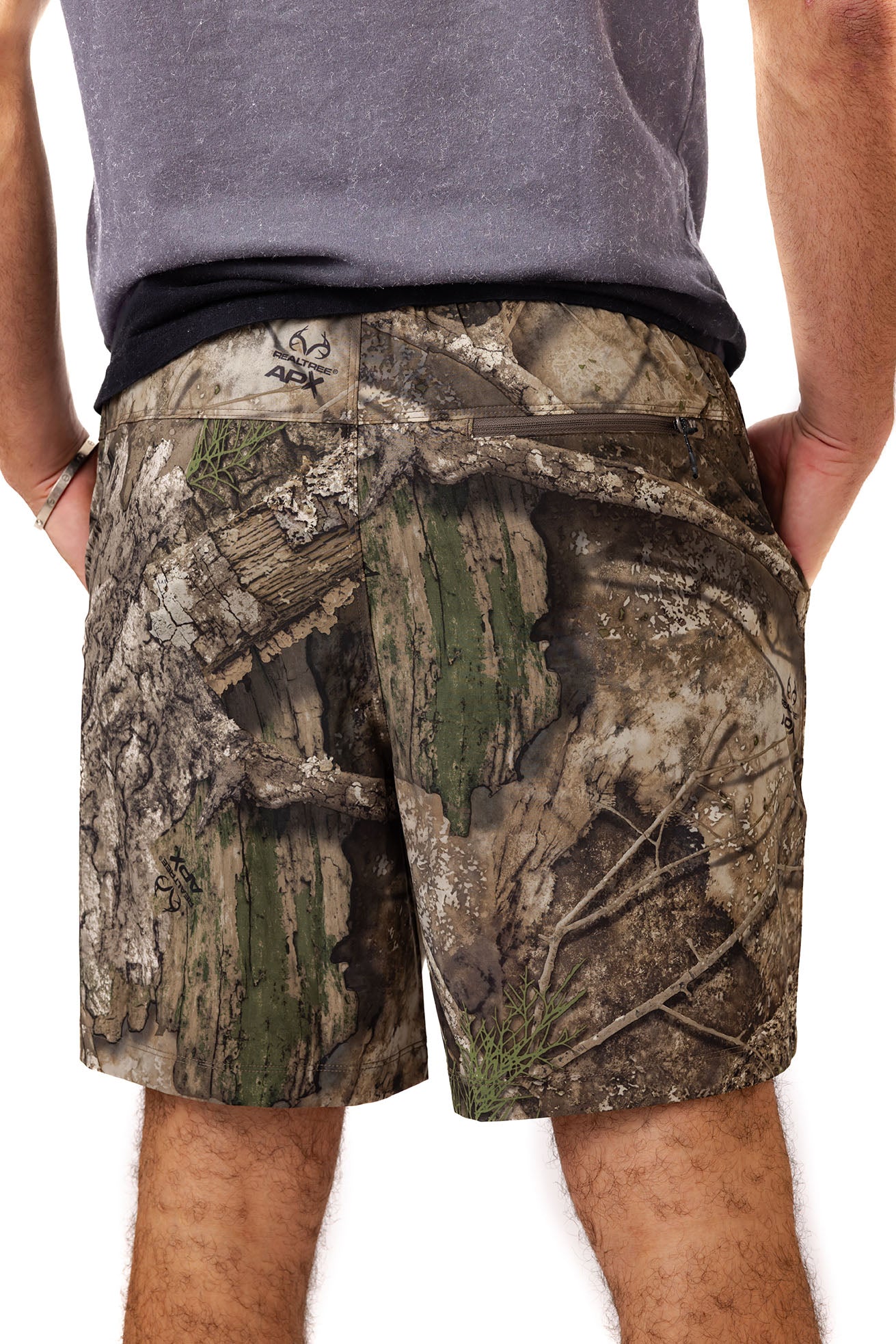 Realtree Lined Camo Shorts - Realtree APX