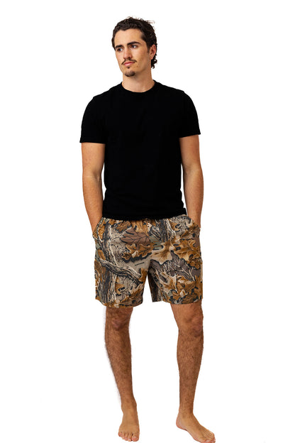 Realtree Lined Camo Shorts - Realtree Advantage Classic