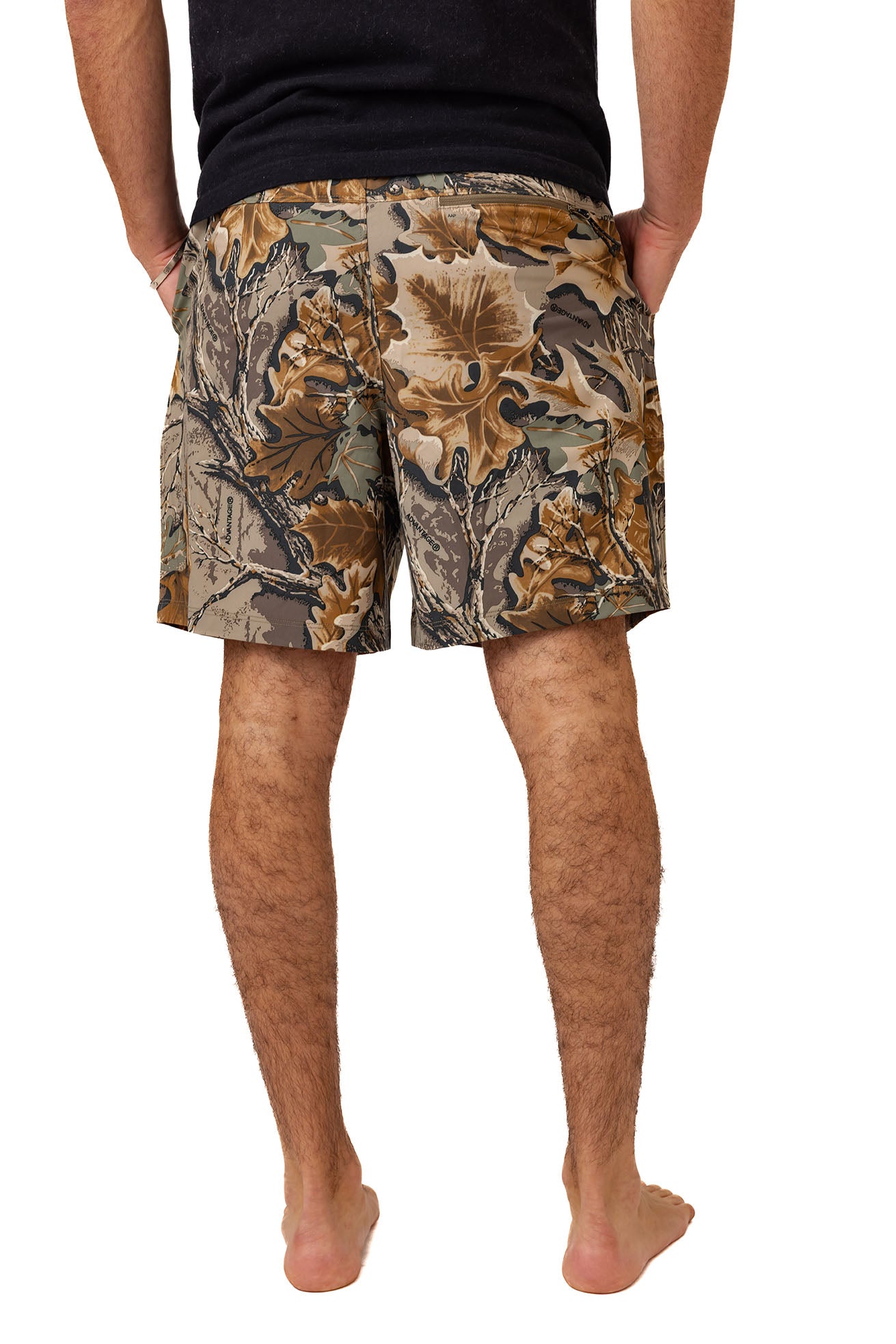 Realtree Lined Camo Shorts - Realtree Advantage Classic