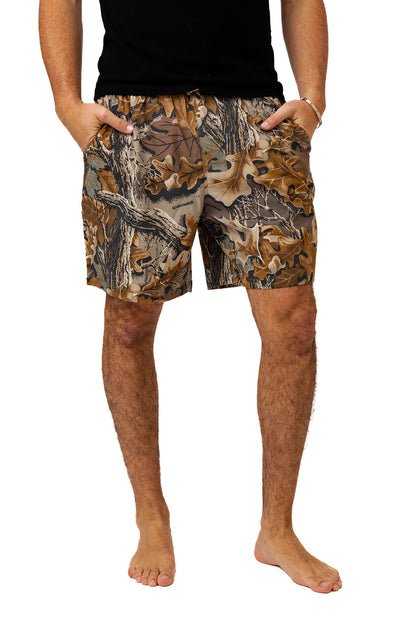 Realtree Lined Camo Shorts - Realtree Advantage Classic