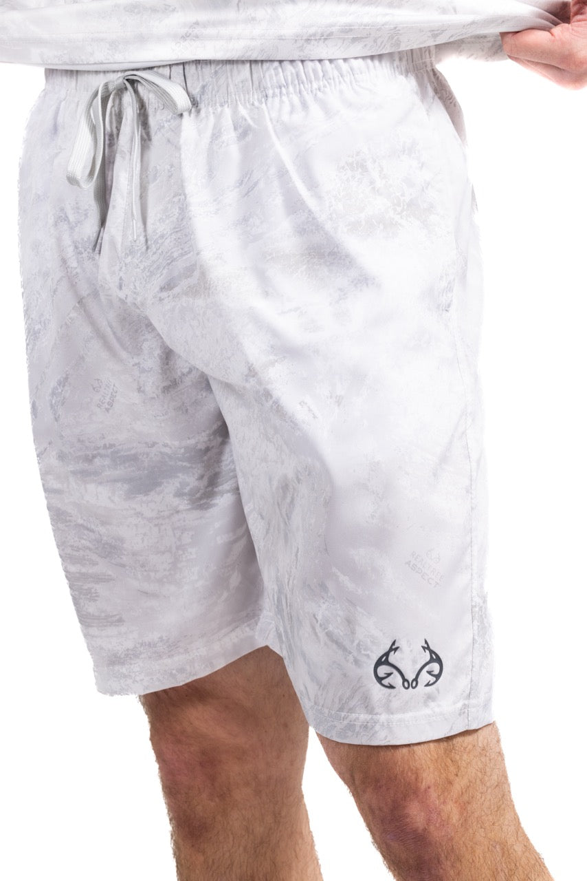 Realtree Realtree White Fishing Ohana Swim Trunk - Realtree Aspect