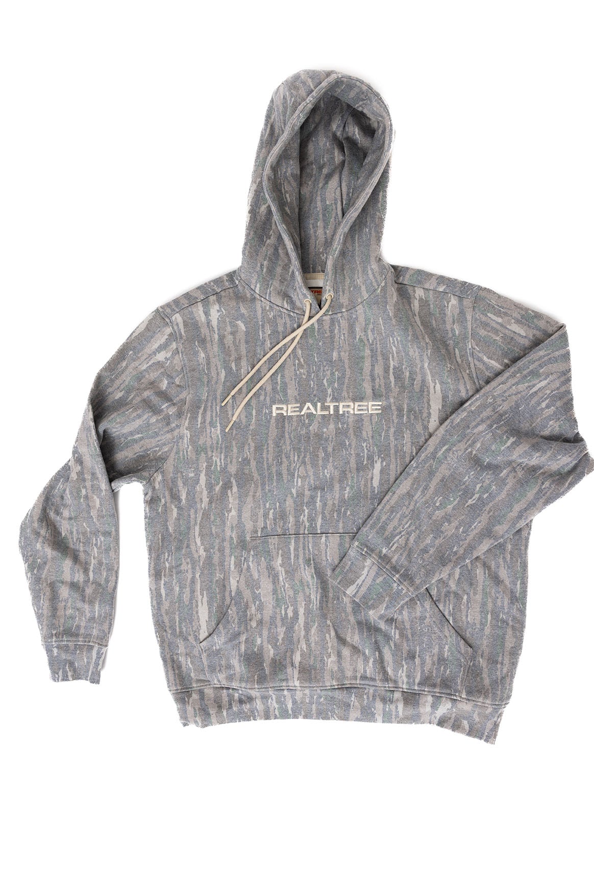 Realtree Unisex Faded Camo Poly Cotton Hoodie - Realtree Original