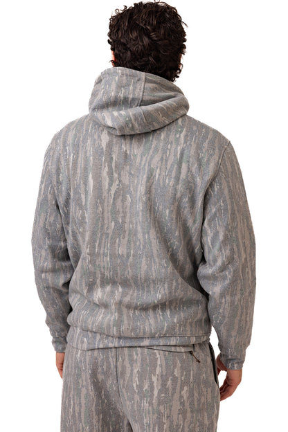 Realtree Unisex Faded Camo Poly Cotton Hoodie - Realtree Original