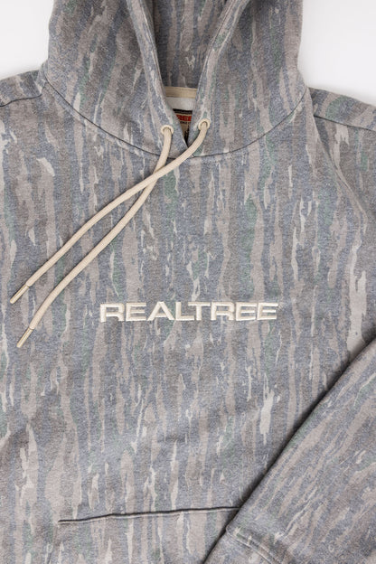 Realtree Unisex Faded Camo Poly Cotton Hoodie - Realtree Original