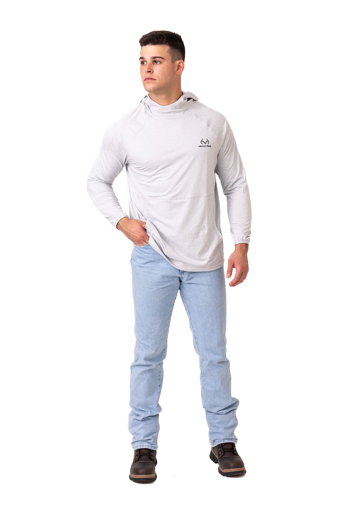 Realtree Gray Trail Hoodie - Realtree