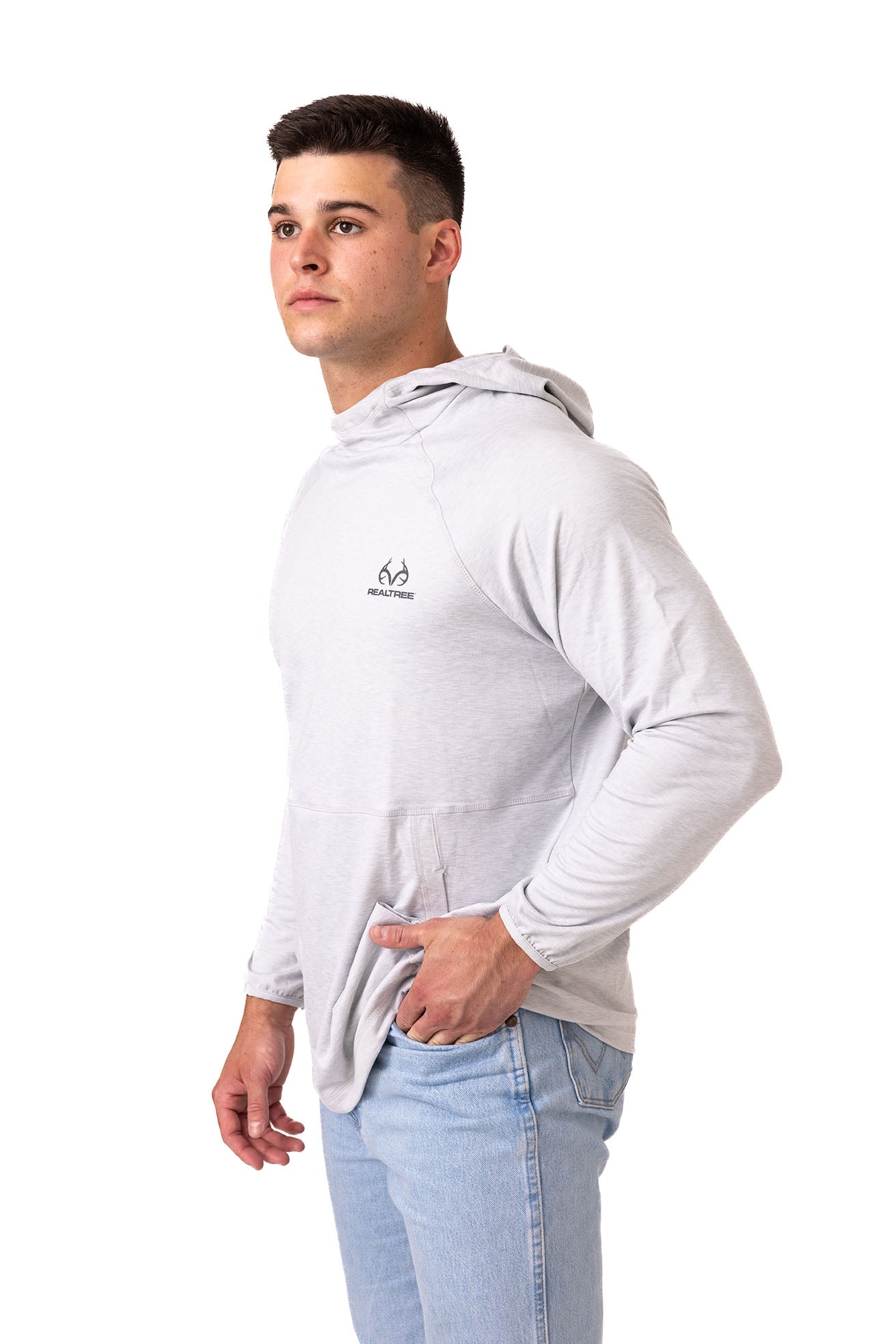 Realtree Gray Trail Hoodie - Realtree
