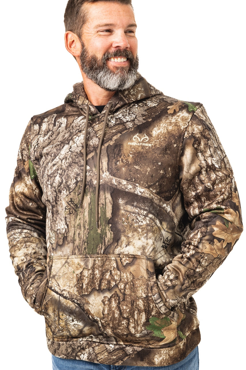 Realtree High Pile Camo Hoodie - Realtree APX
