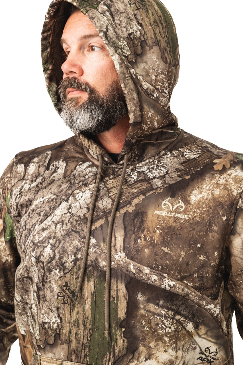 Realtree High Pile Camo Hoodie - Realtree APX