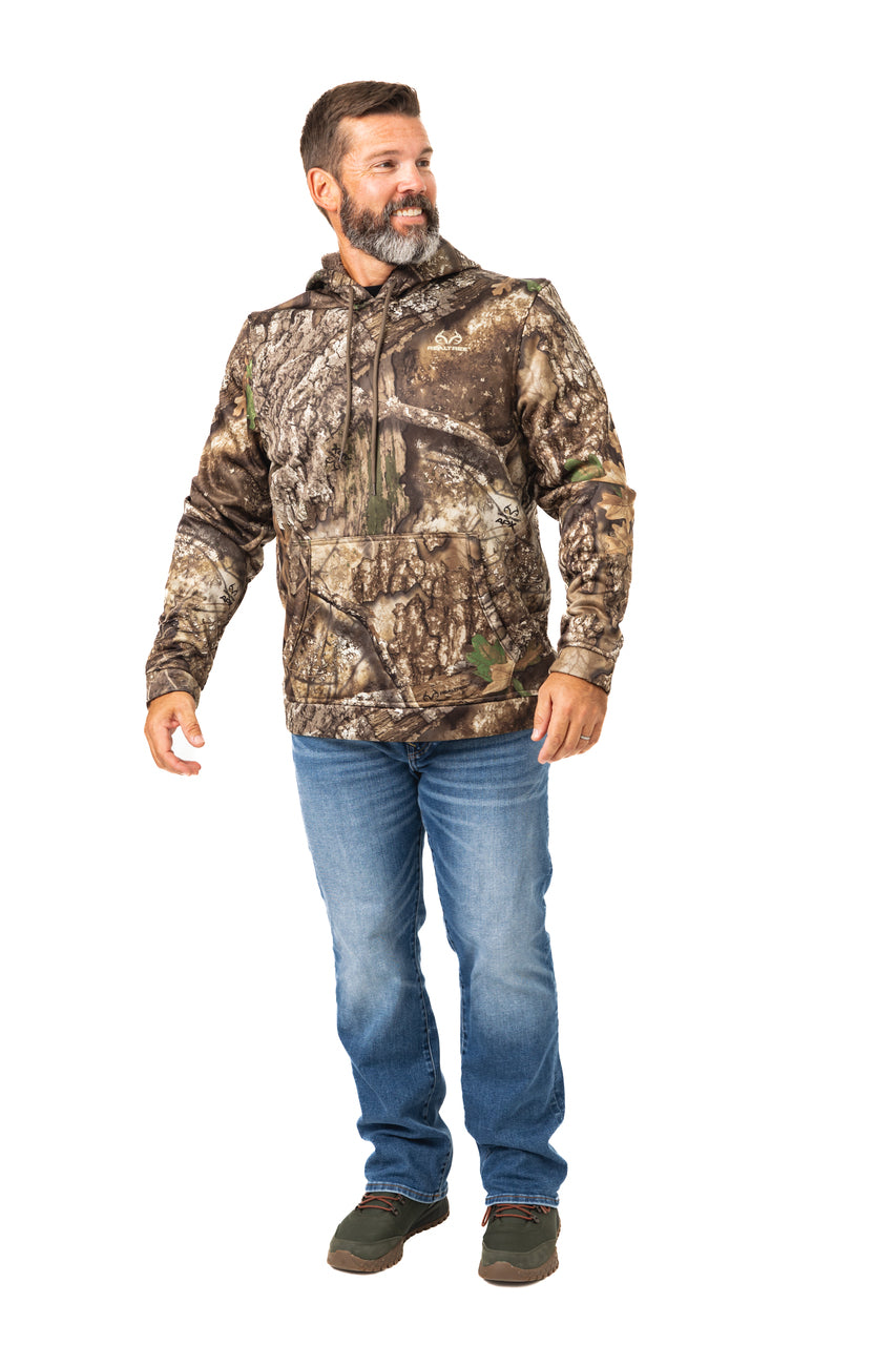 Realtree High Pile Camo Hoodie - Realtree APX