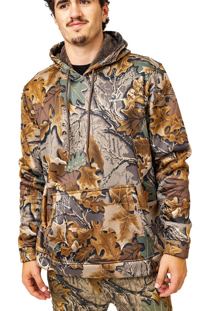 Realtree High Pile Camo Hoodie - Realtree Advantage Classic