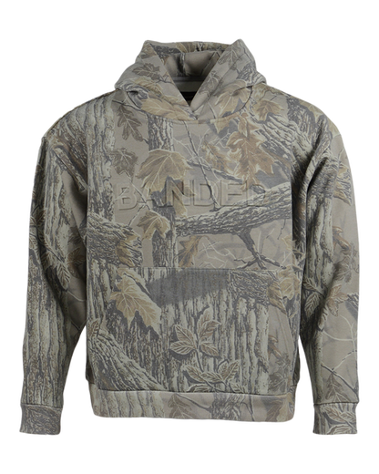 Realtree Banded Unisex On Brand Camo Hoodie - Realtree Xtra Grey