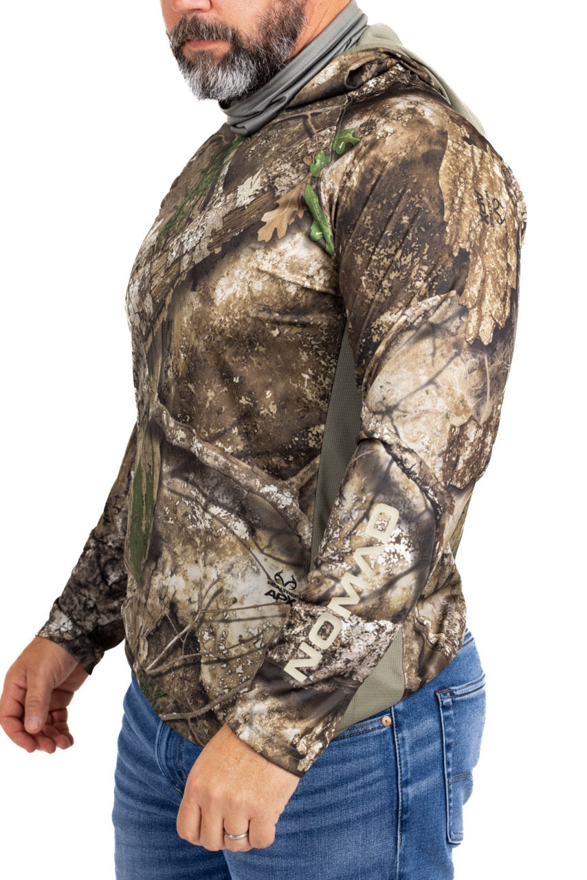 Realtree Nomad Pursuit Longneck Hunting Hoodie - Realtree APX