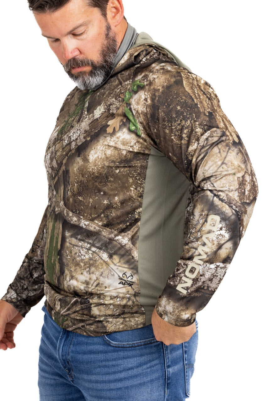 Realtree Nomad Pursuit Longneck Hunting Hoodie - Realtree APX