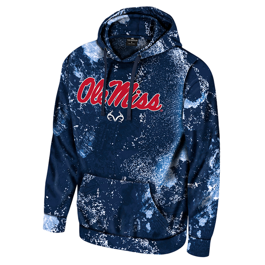 Realtree Realtree Unisex Ole Miss Fleece Hoodie - Realtree XTREME Colors