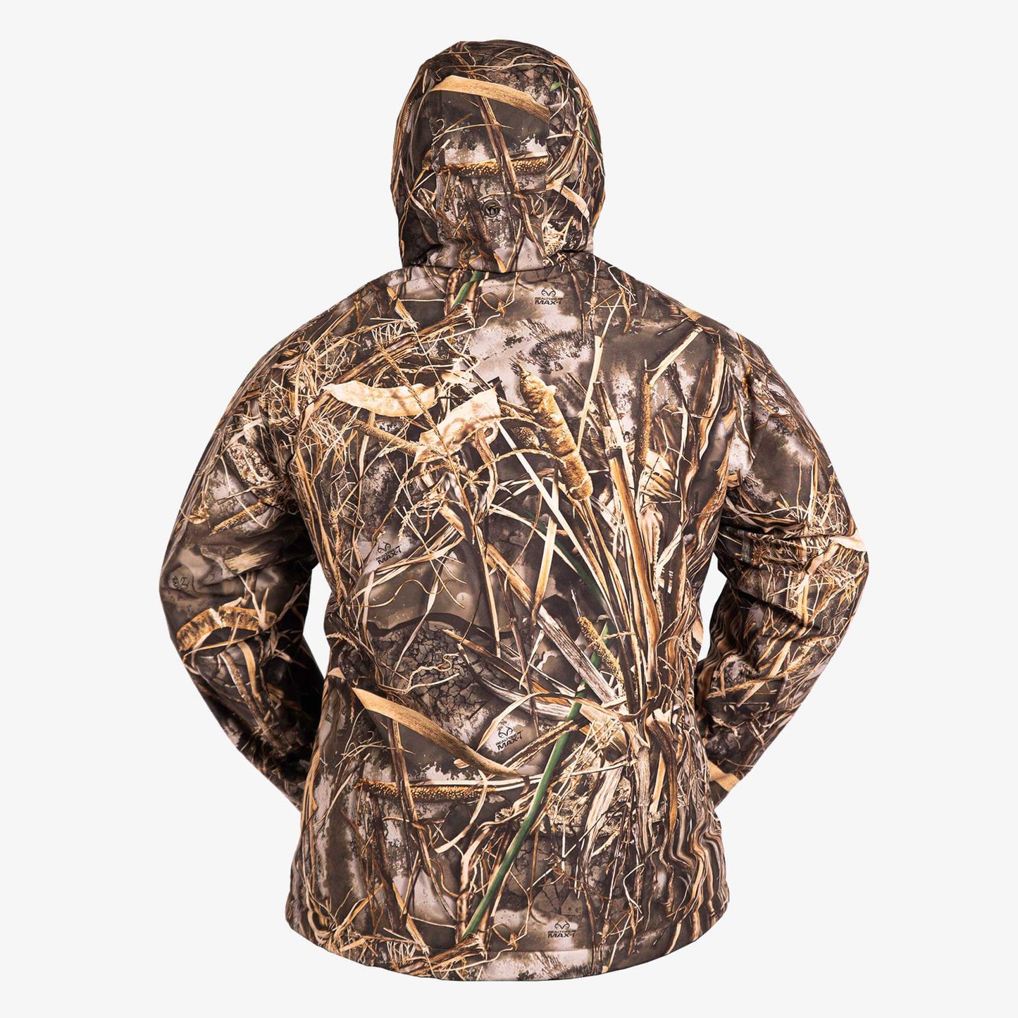 Realtree Gator Waders Waterproof 1/2 Zip Camo Bog Hoodie - Realtree MAX-7