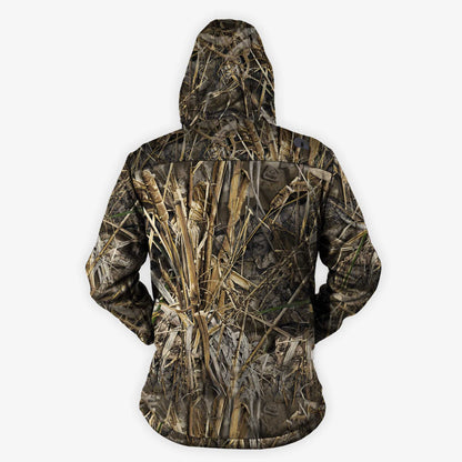 Realtree Gator Waders - Catahoula 1/2 Zip Camo Hoodie - Realtree MAX-7