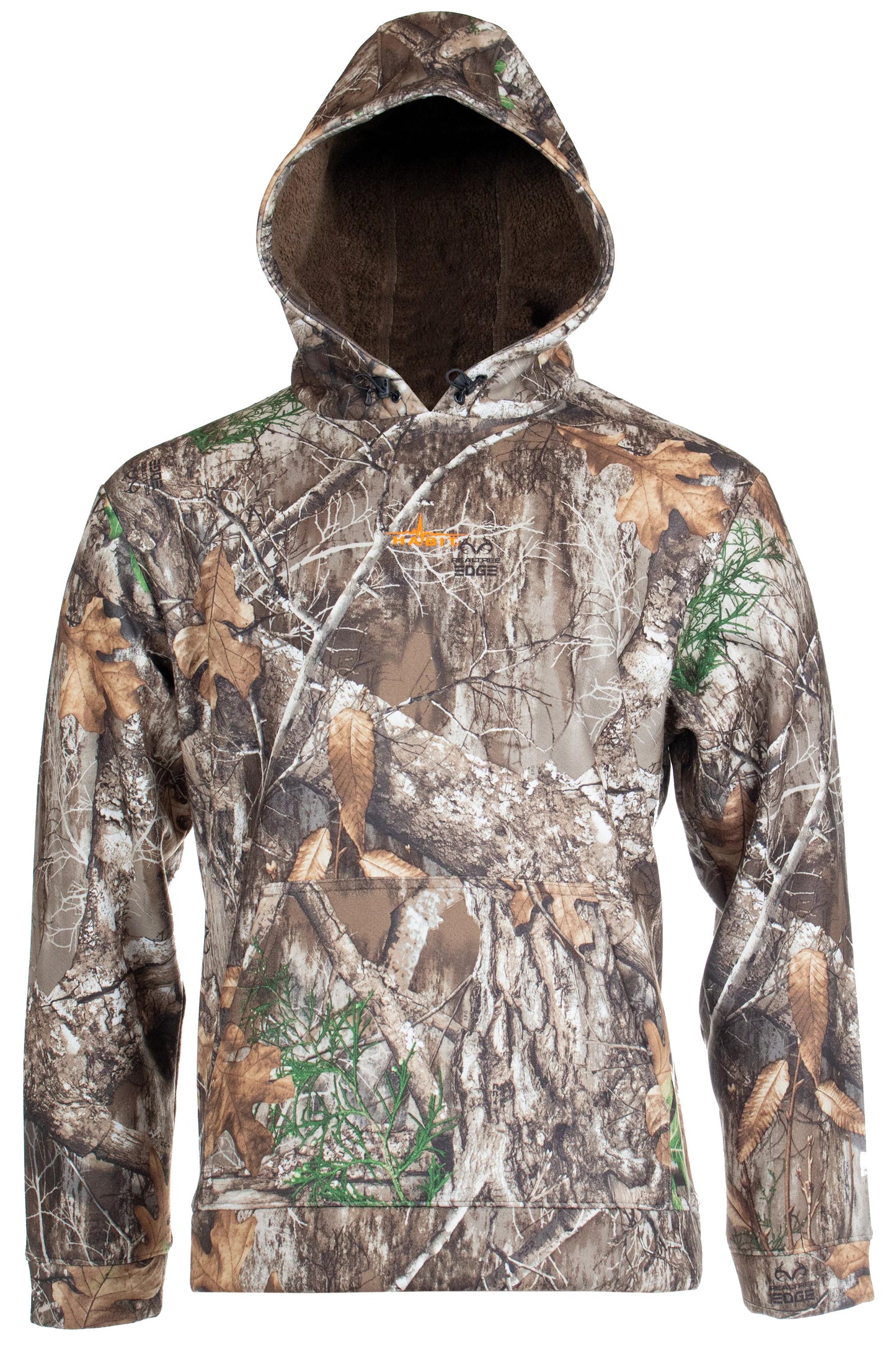 Realtree Habit Bow String Sherpa Hunting Hoodie - Realtree EDGE