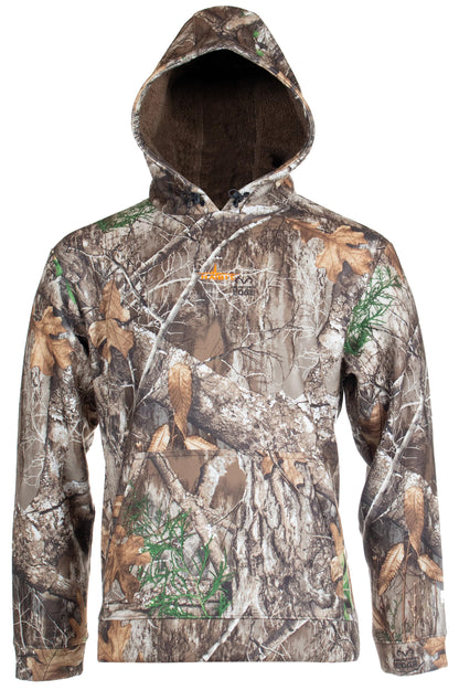 Realtree Habit Bow String Sherpa Hunting Hoodie - Realtree EDGE