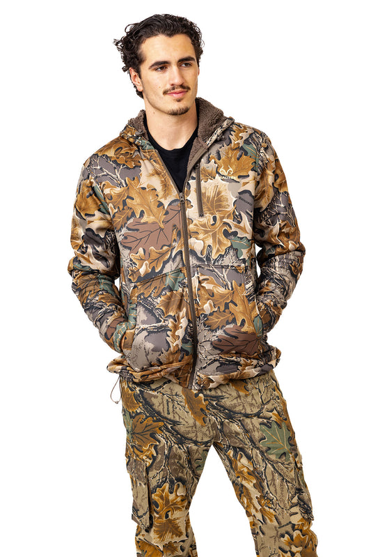 Realtree High Pile Camo Jacket - Realtree Advantage Classic
