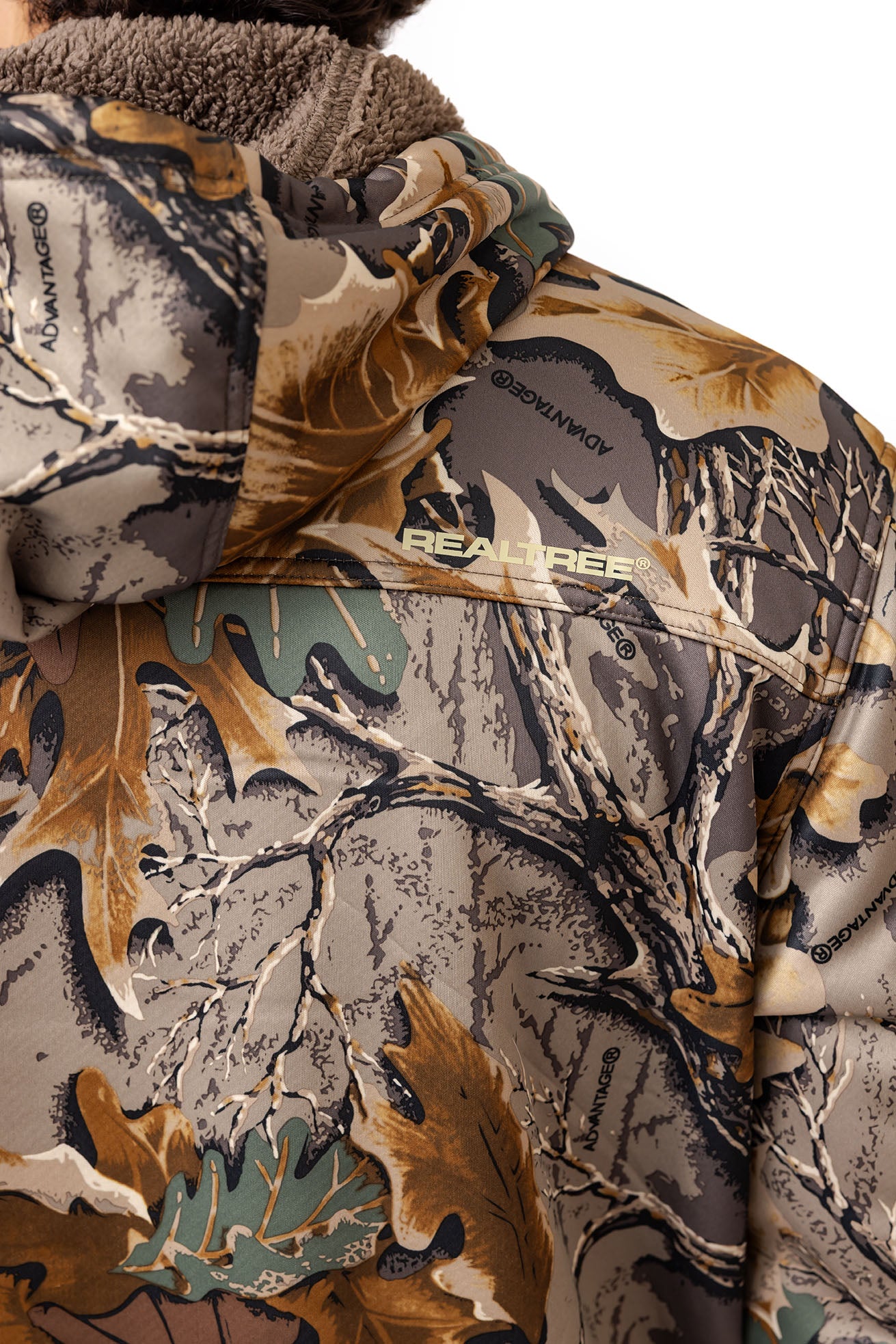 Realtree High Pile Camo Jacket - Realtree Advantage Classic