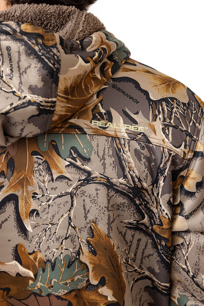 Realtree High Pile Camo Jacket - Realtree Advantage Classic