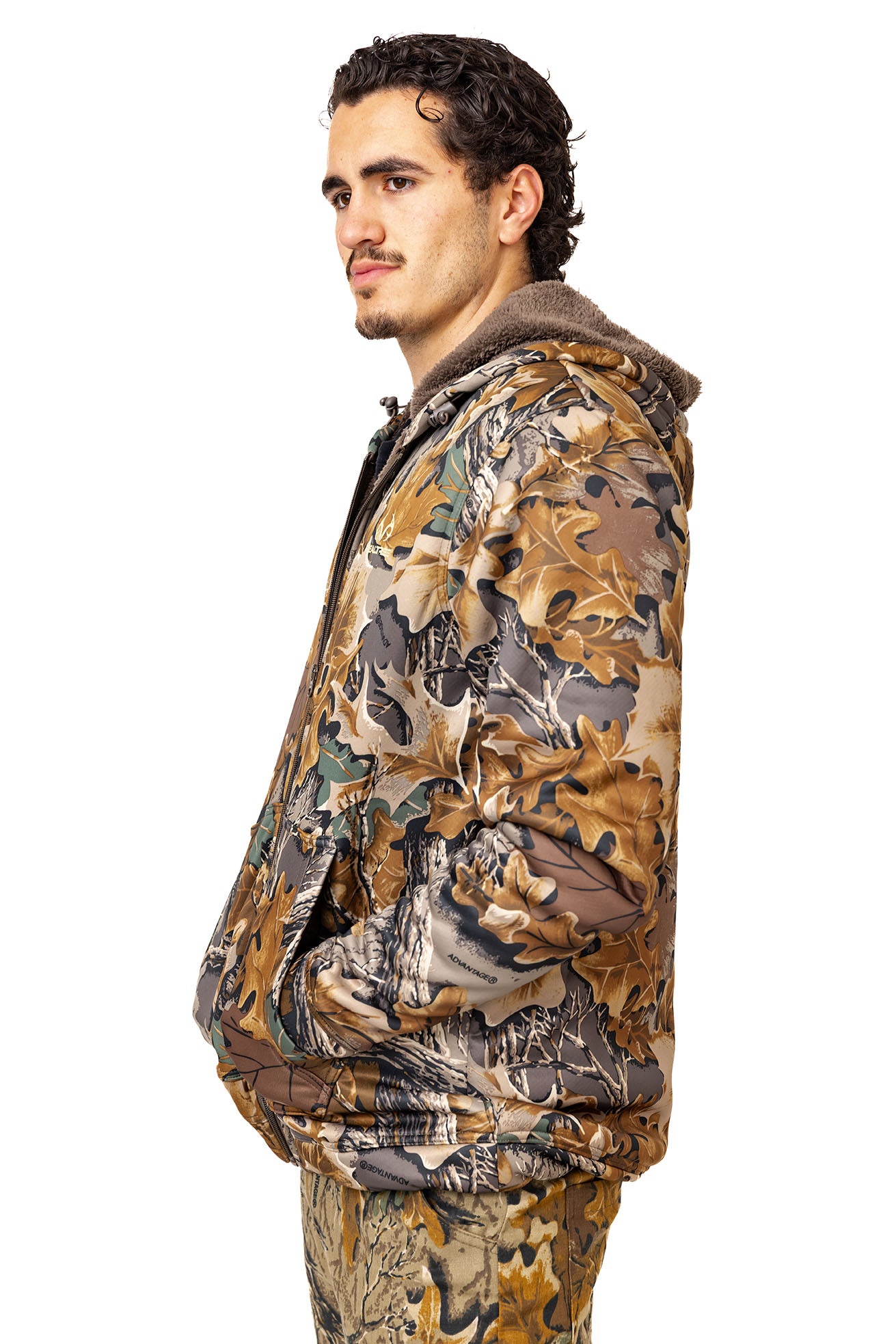 Realtree High Pile Camo Jacket - Realtree Advantage Classic