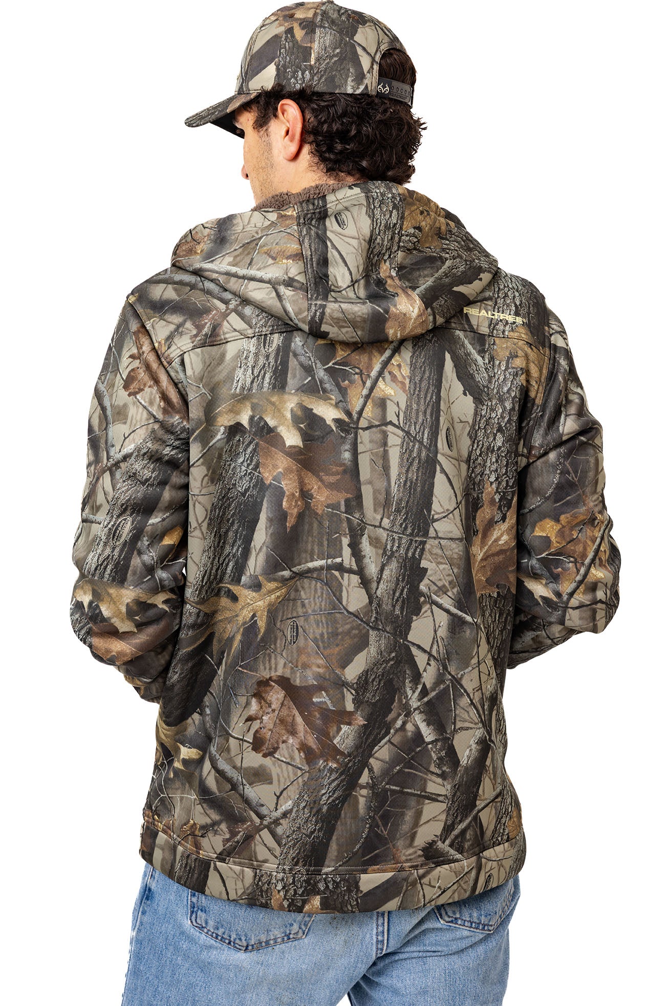 Realtree High Pile Camo Jacket - Realtree Hardwoods