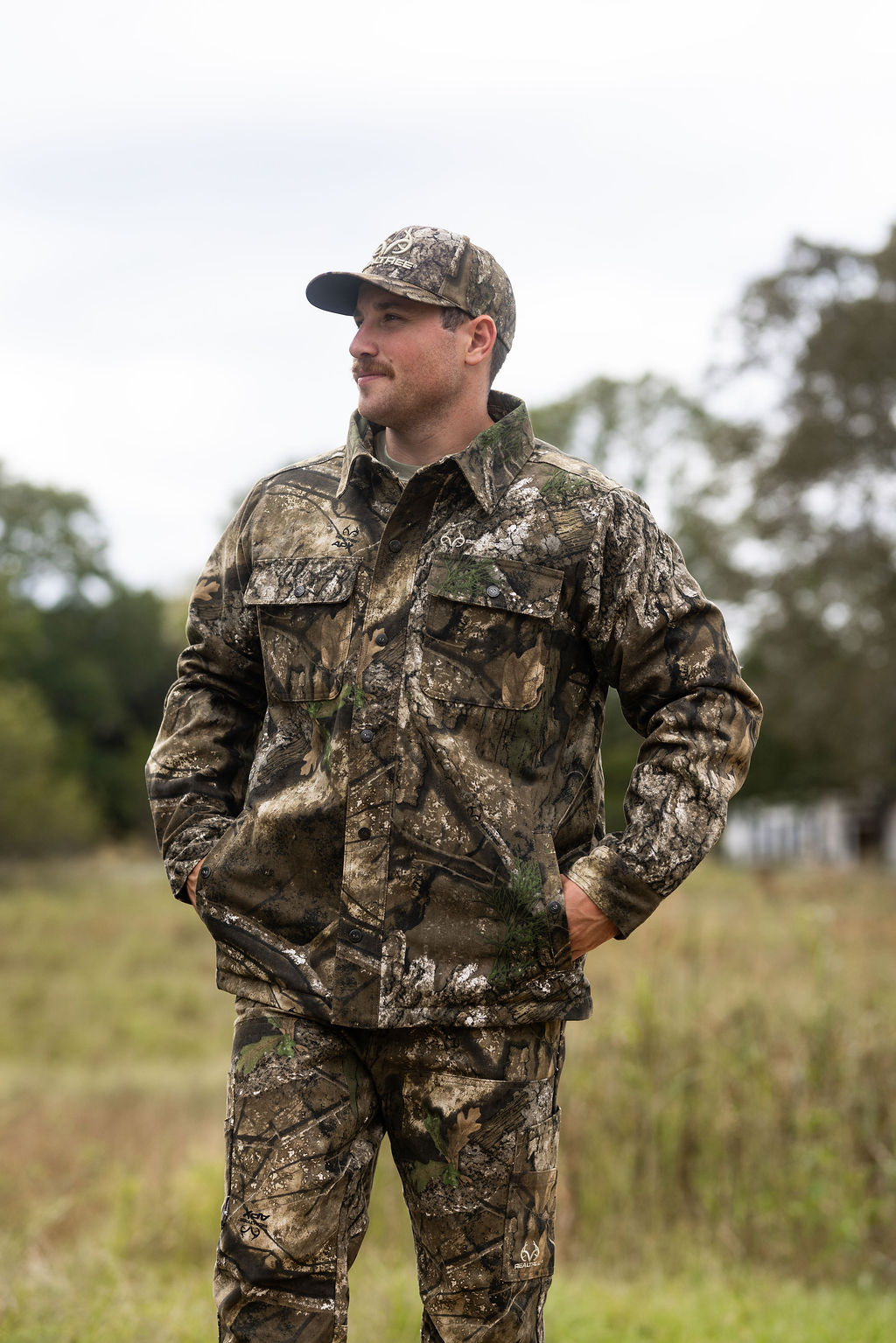 Realtree Farm Hand Camo Jacket - Realtree APX