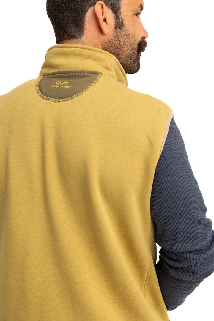 Realtree Tan Fleece Vest - Realtree