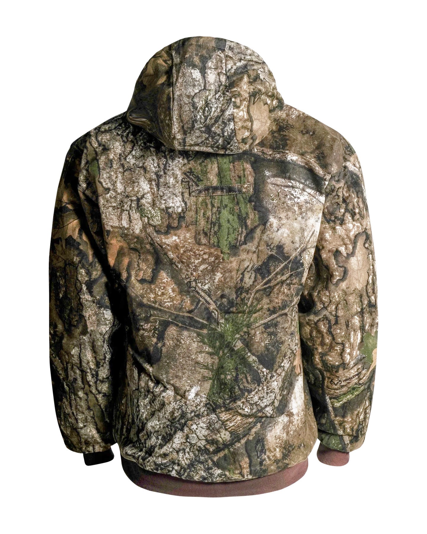 Realtree King's Camo Insulated Hooded Bomber Hunting Jacket - Realtree Camo