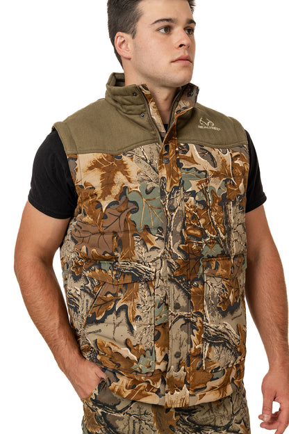 Realtree Camo Puffer Vest - Realtree Advantage Classic
