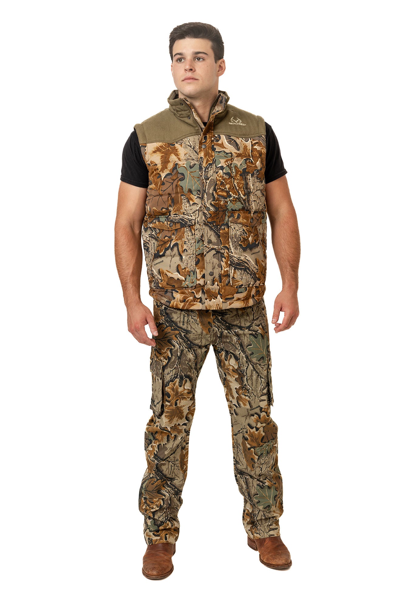 Realtree Camo Puffer Vest - Realtree Advantage Classic
