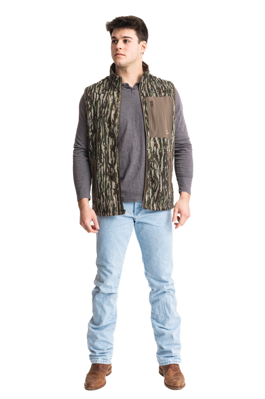 Realtree Fleece Camo Vest - Realtree Original