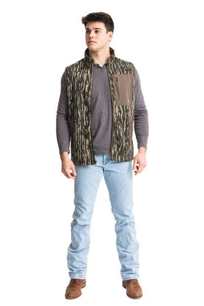 Realtree Fleece Camo Vest - Realtree Original