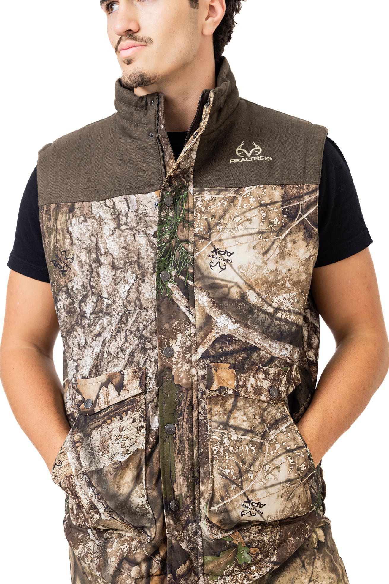 Realtree Camo Puffer Vest - Realtree APX