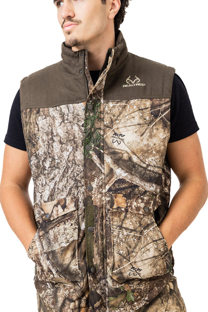 Realtree Camo Puffer Vest - Realtree APX