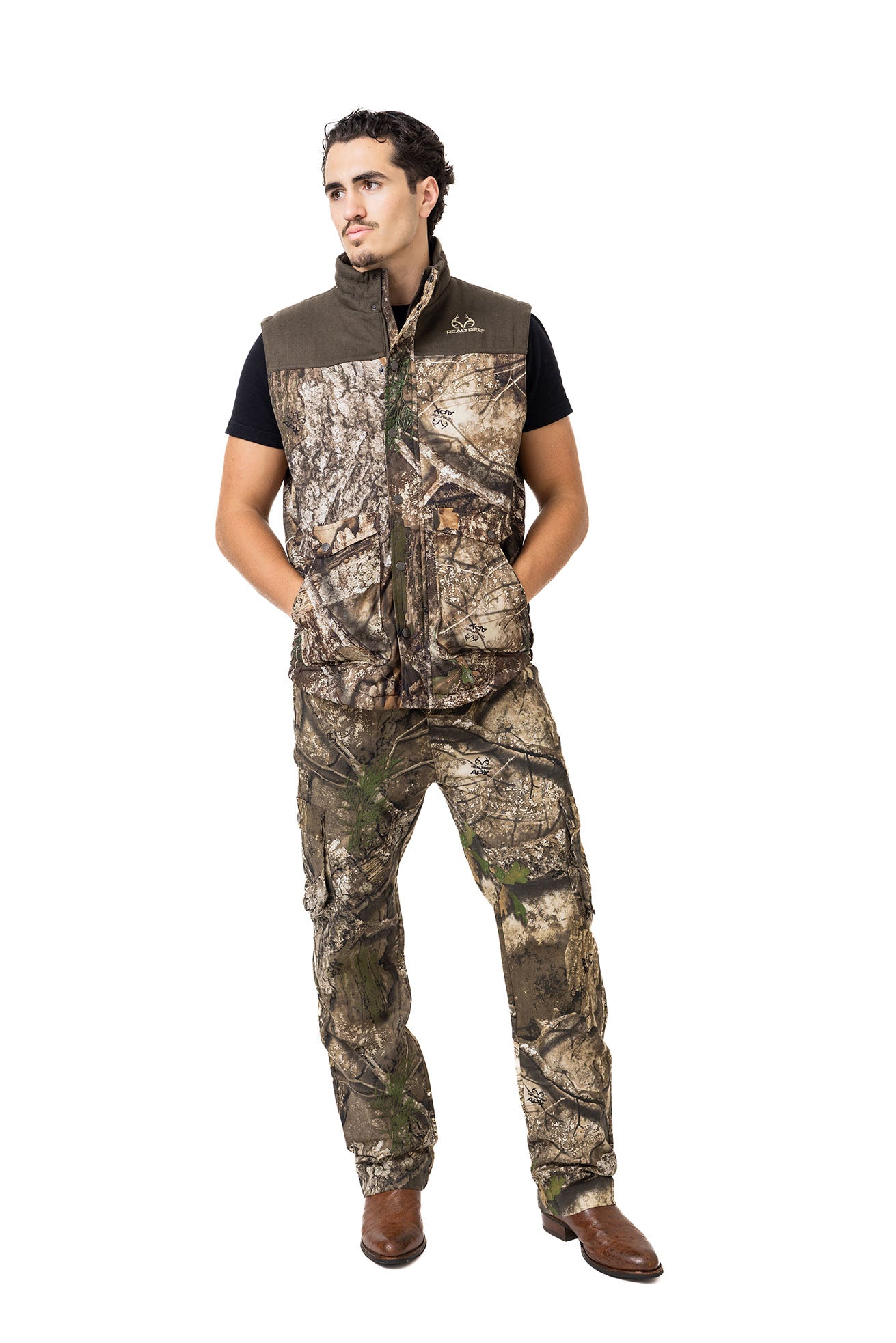 Realtree Camo Puffer Vest - Realtree APX