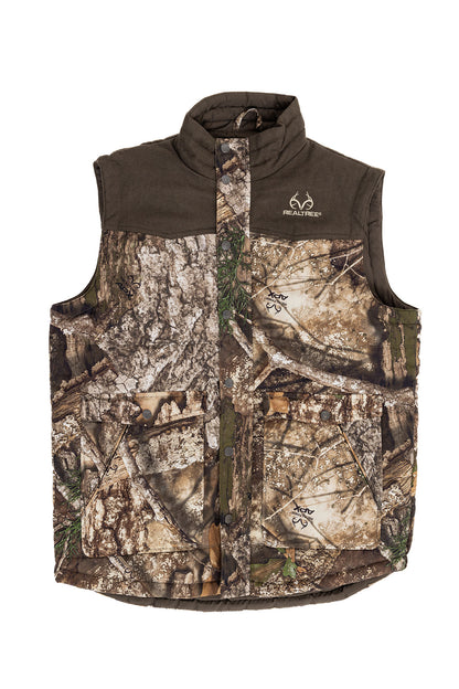 Realtree Camo Puffer Vest - Realtree APX