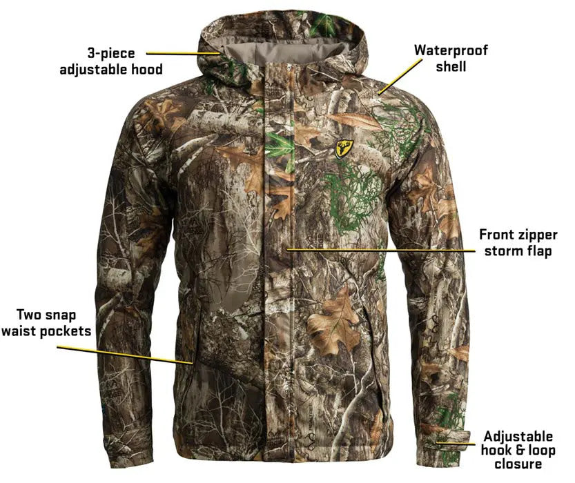 Realtree Blocker Outdoors Drencher Hunting Jacket - Realtree Camo