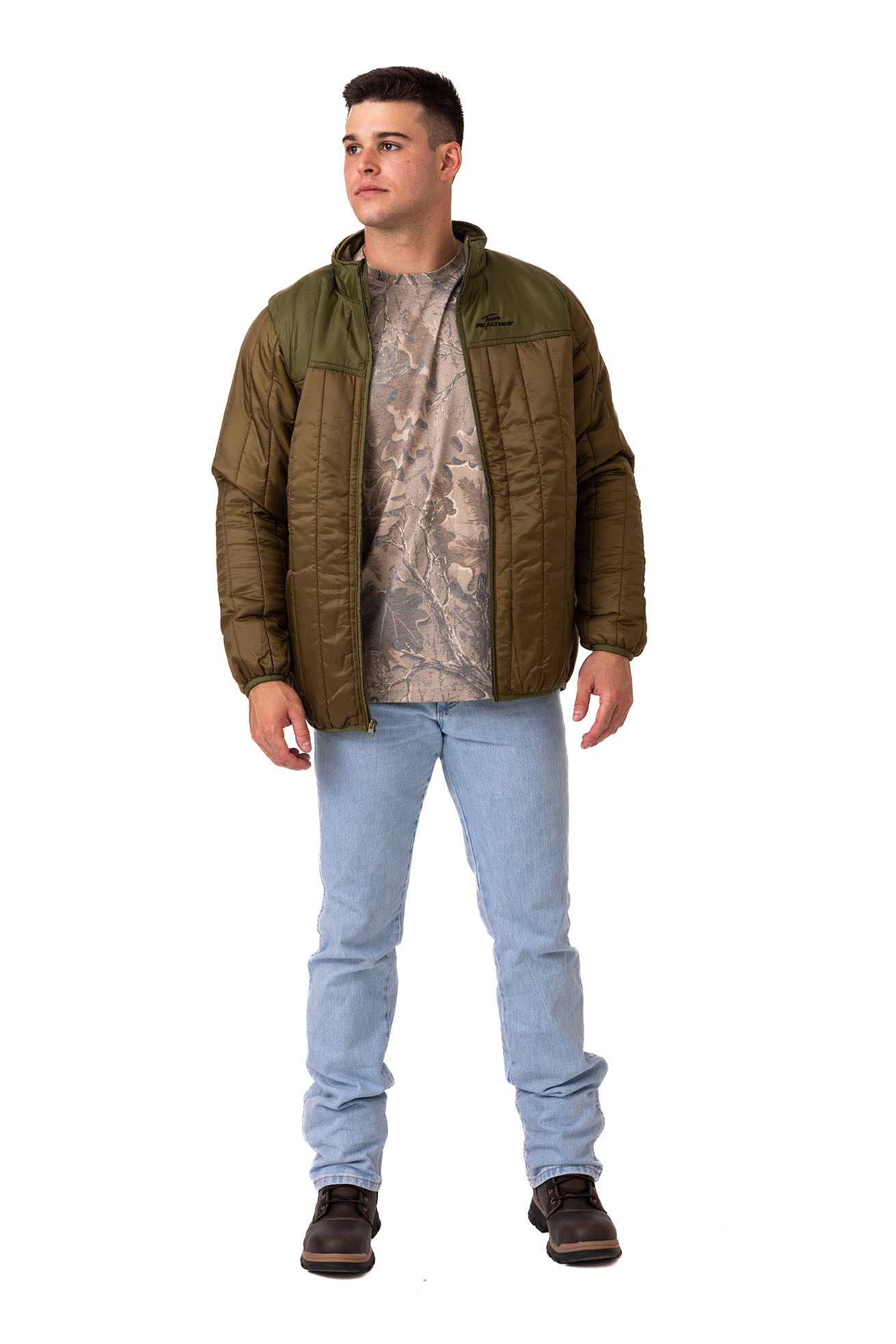 Realtree Realtree 40th Anniversary Pro Staff Green Puff Jacket