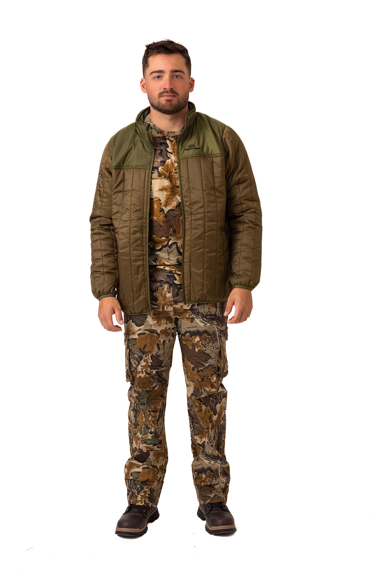 Realtree Realtree 40th Anniversary Pro Staff Green Puff Jacket