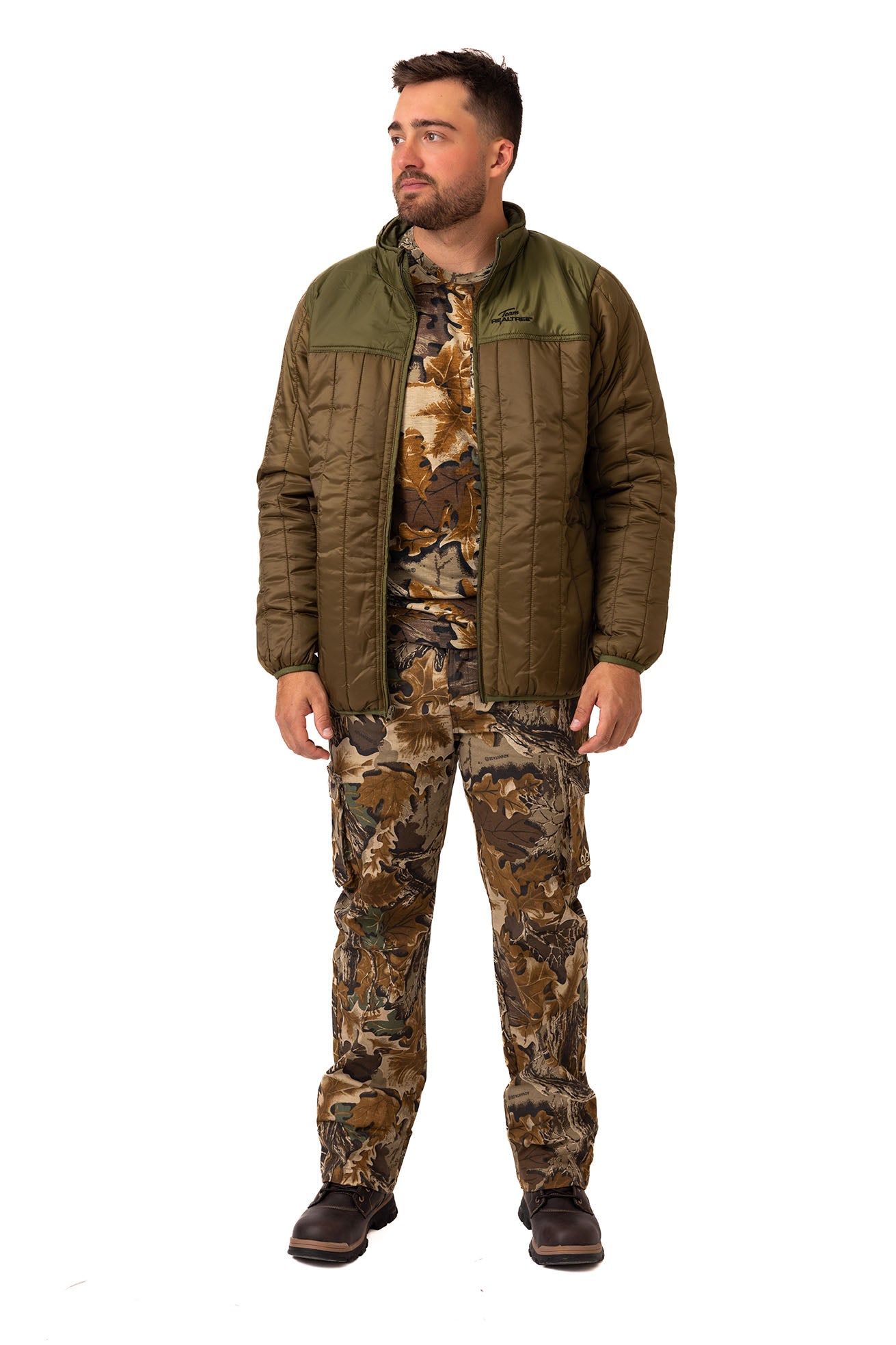 Realtree Realtree 40th Anniversary Pro Staff Green Puff Jacket