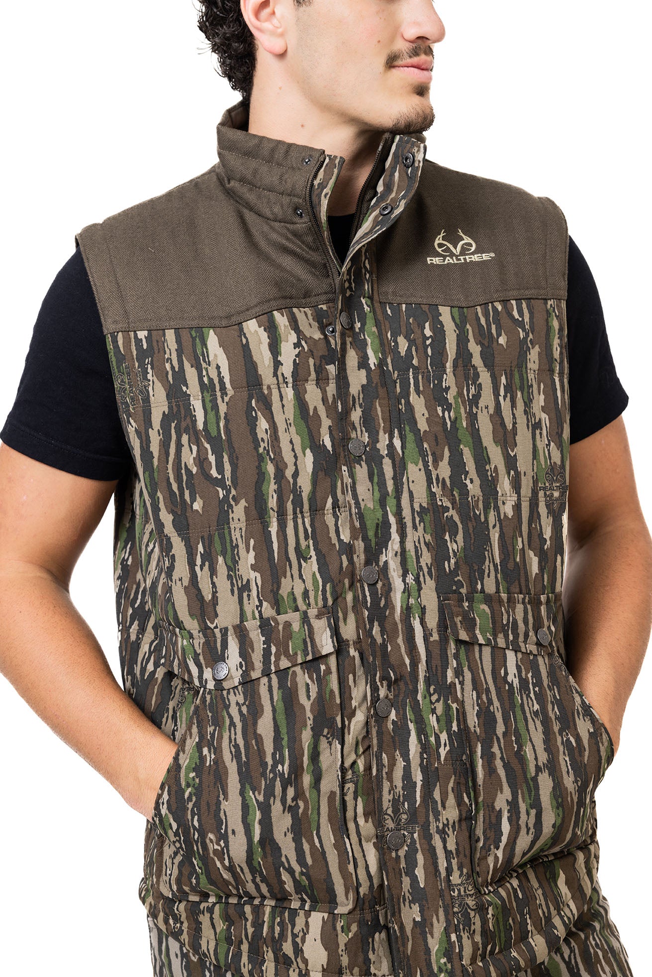 Realtree Camo Puffer Vest - Realtree Original