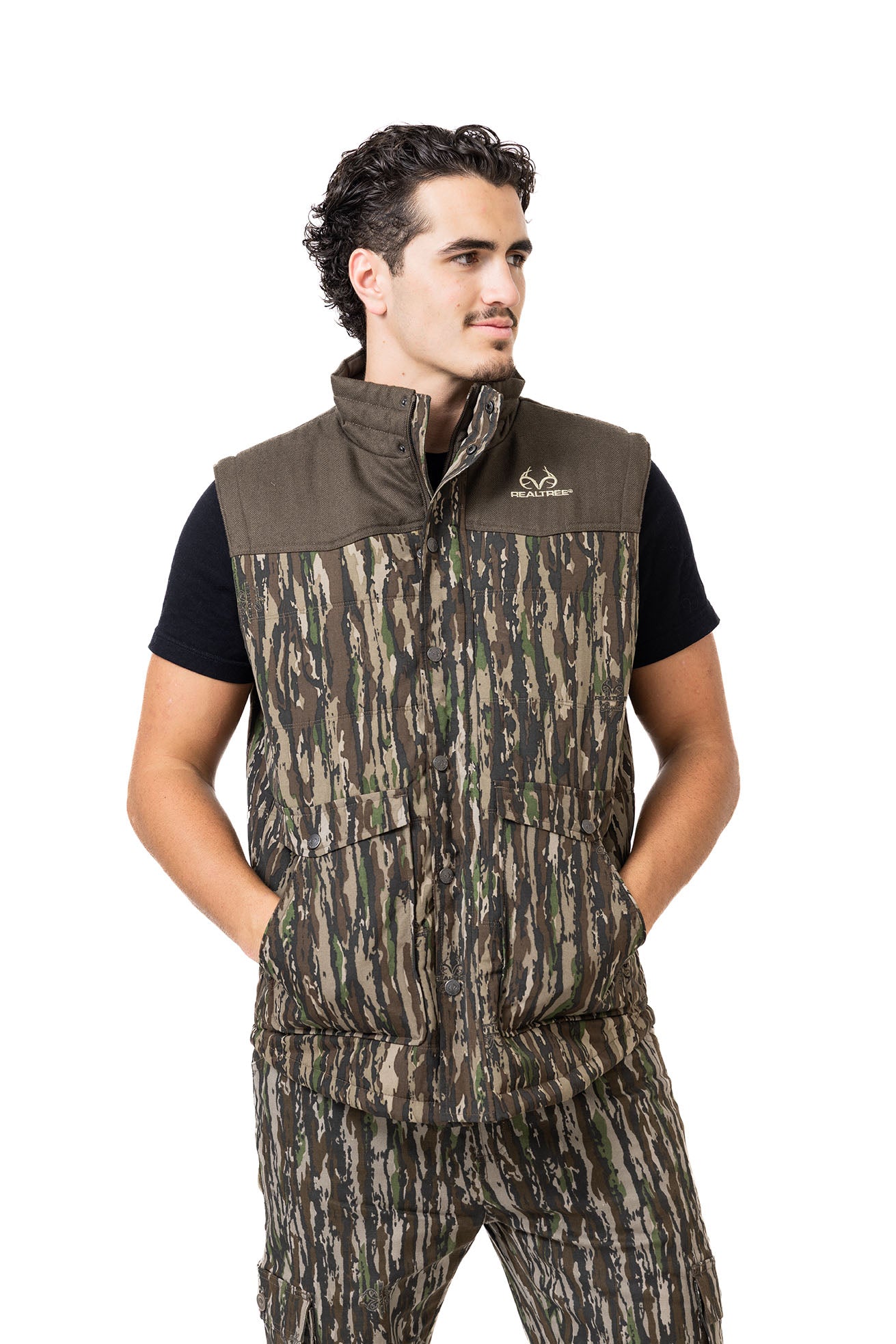 Realtree Camo Puffer Vest - Realtree Original