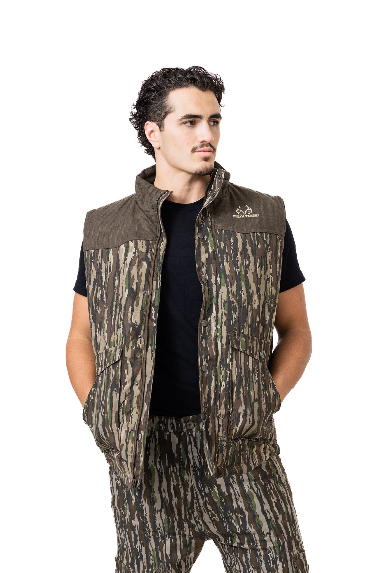 Realtree Camo Puffer Vest - Realtree Original