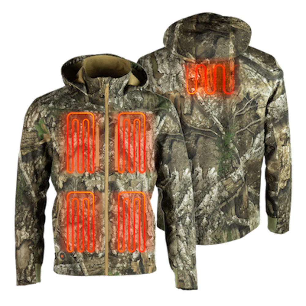Realtree Mobile Warming Heated Hunting Jacket - Realtree APX