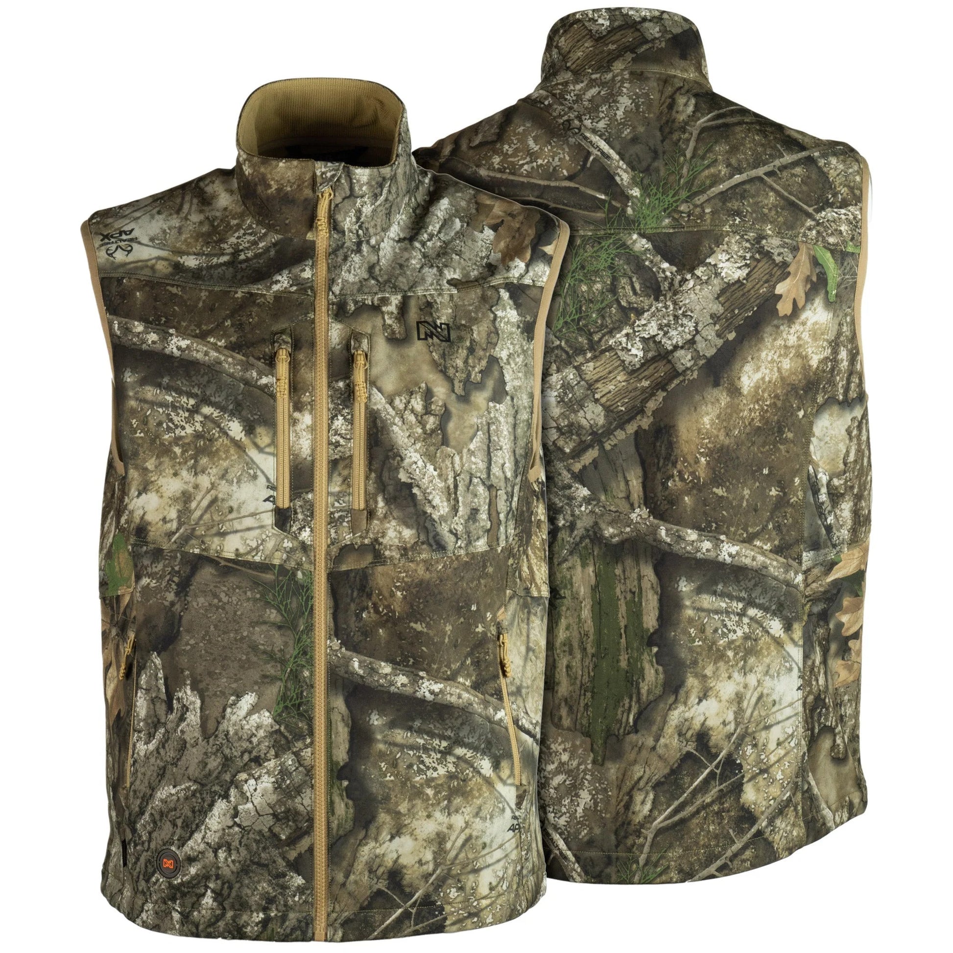 Realtree Mobile Warming Mens' Heated Hunting Vest - Realtree APX