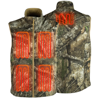 Realtree Mobile Warming Mens' Heated Hunting Vest - Realtree APX