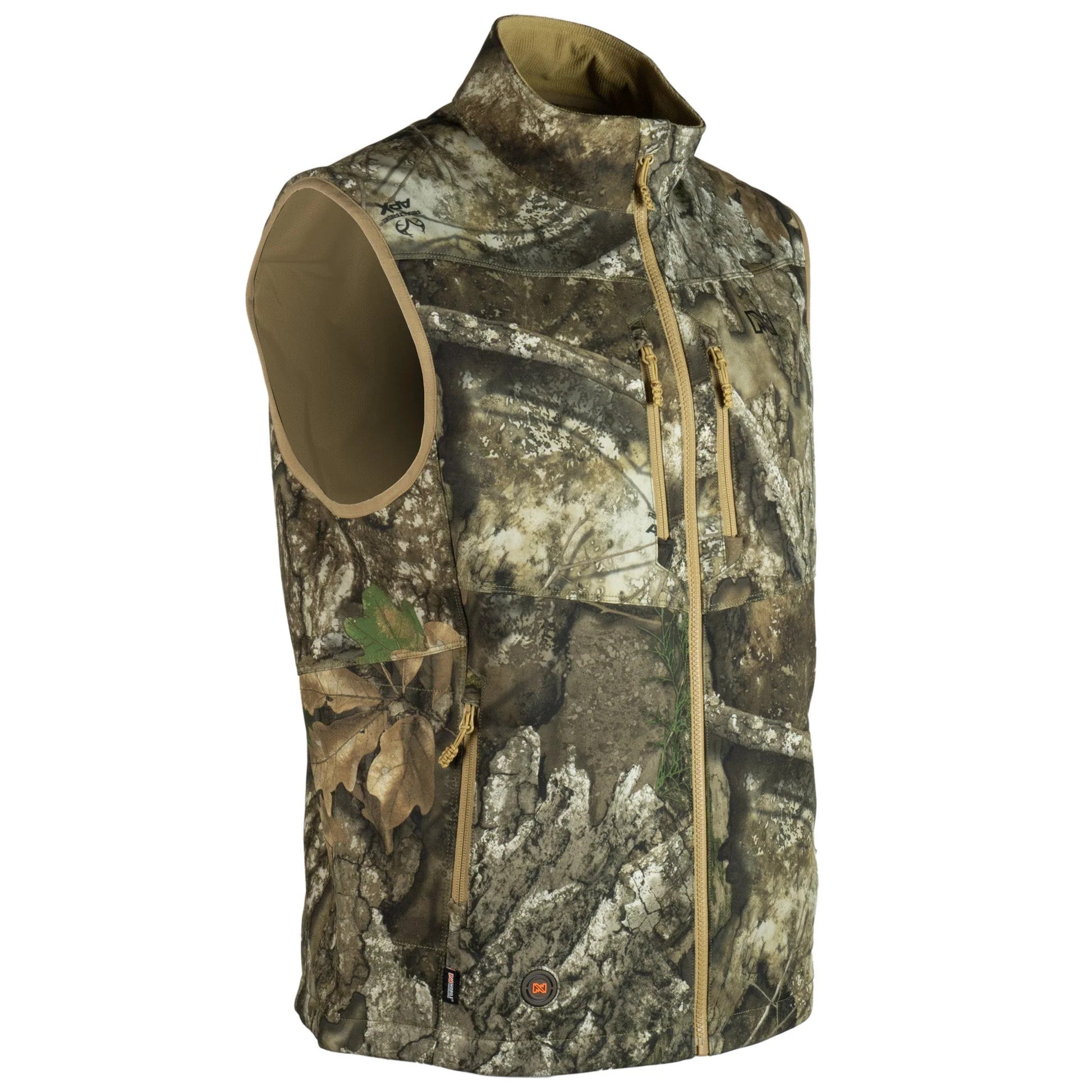 Realtree Mobile Warming Mens' Heated Hunting Vest - Realtree APX