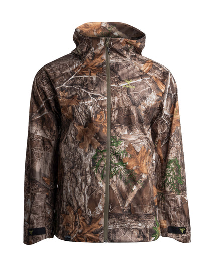Realtree King's Camo XKG Windstorm Rain Hunting Jacket - Realtree EDGE